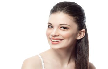 Woman Smiling After Skin Care Treatment Atlanta GA