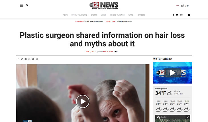 screenshot of the article