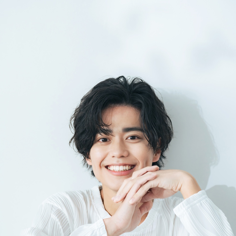 Portrait of young Asian man. Men's beauty concept. Men's cosmetics.