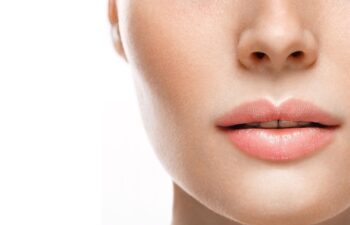 Woman lips nose nature skin